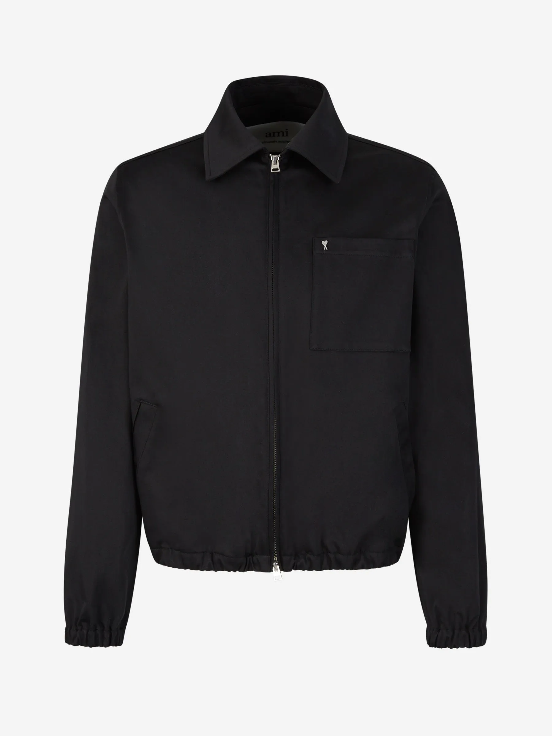 Ami Paris Bomber Logo Jacket