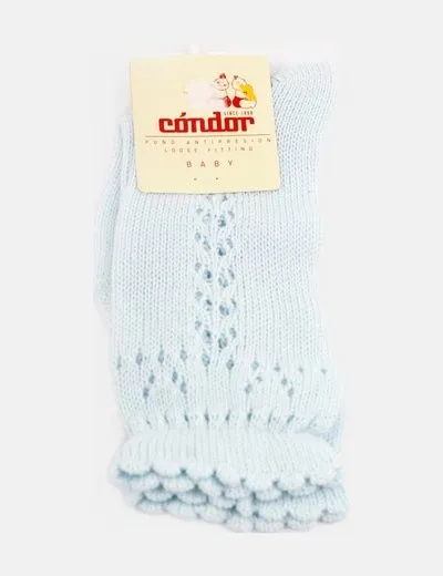 Blue knit sock Condor