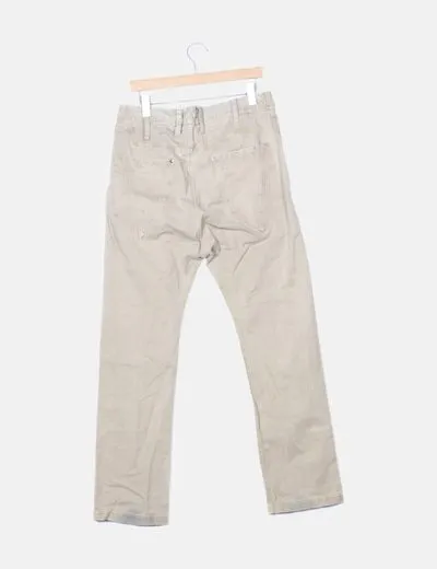 Brown Basic Bershka Pants