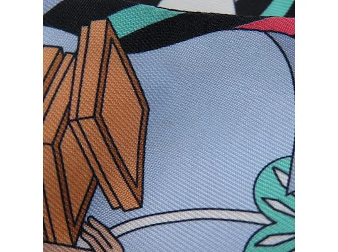 Multicolor Hermes Twilly Scarf