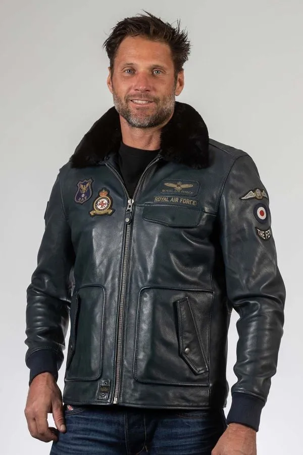 Men's Royal Air Force Gibson Raf Navy Jacket
