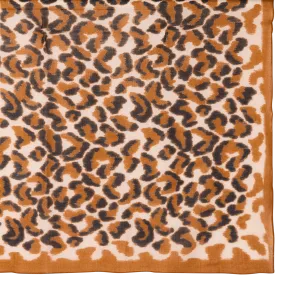 HARTFORD Brown Wool Scarf