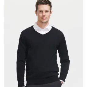 Men's V-Neck Galaxy Sweater Sol's