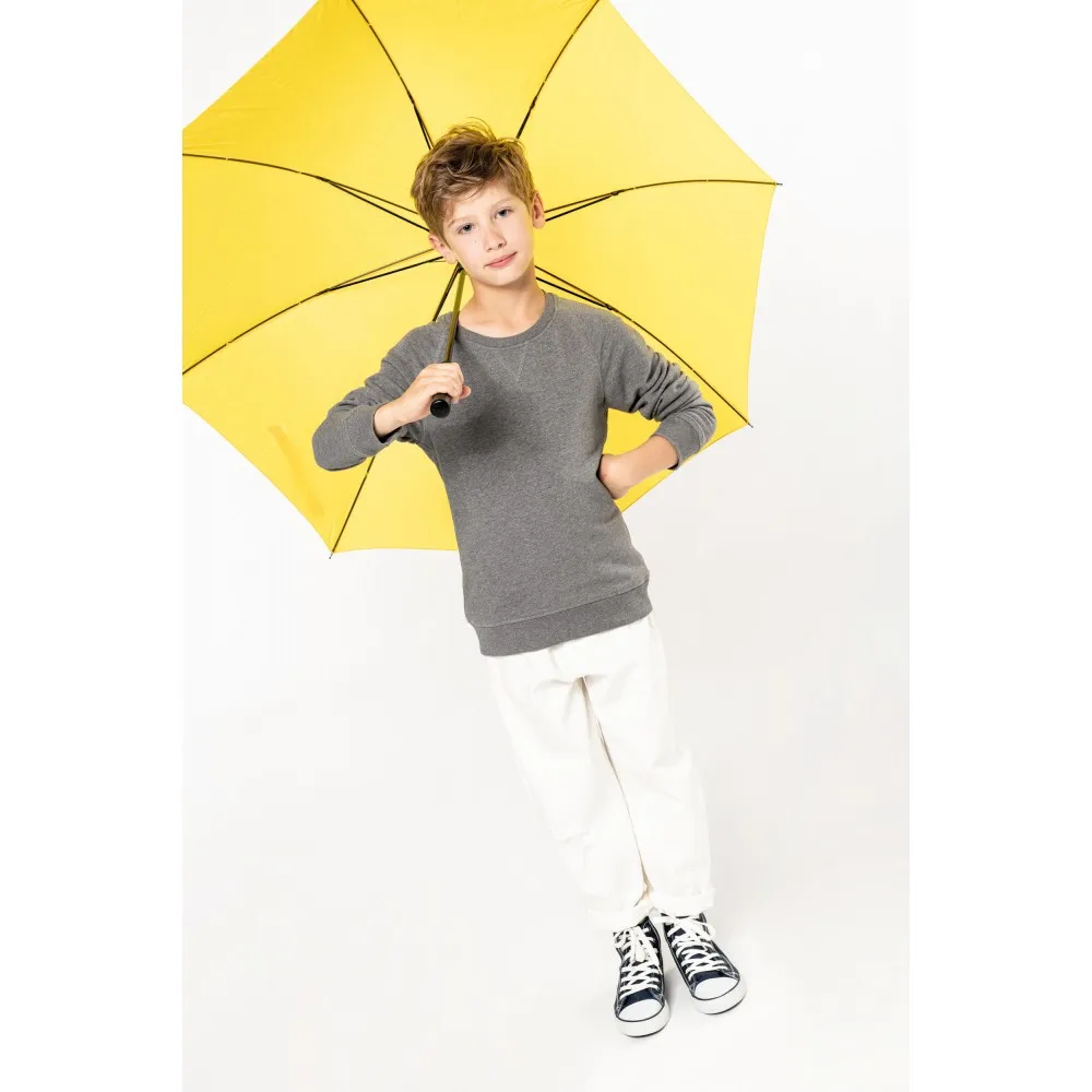 K490-SUDADERA ALGODÓN ORGÁNICO MANGA RAGLÁN PARA NIÑOS