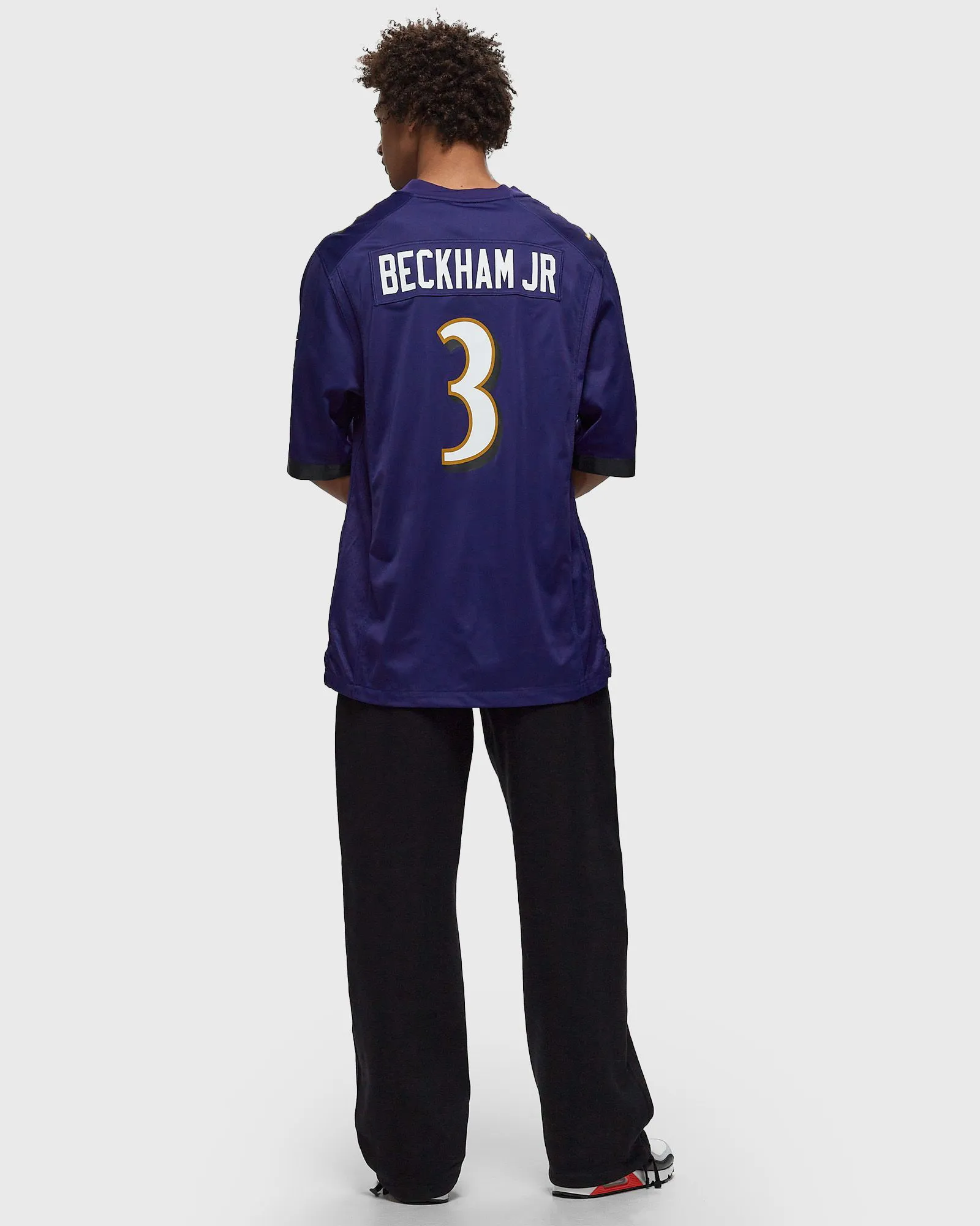 Nike NFL Baltimore Ravens Home Game Odell Beckham Jr. #3 Jersey