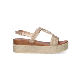 Rose Gold Platform Sandal P3584-70