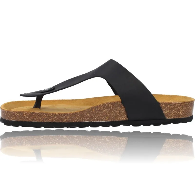 Sandalias Bio Esclavas Casual de piel para Hombres de Okios Mindoro-001 41667