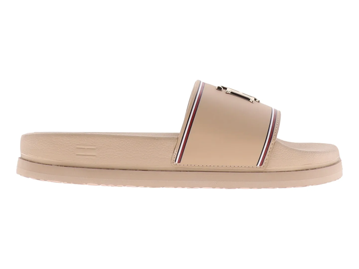 Sandalias Tommy Hilfiger 06308 Beige Para Mujer