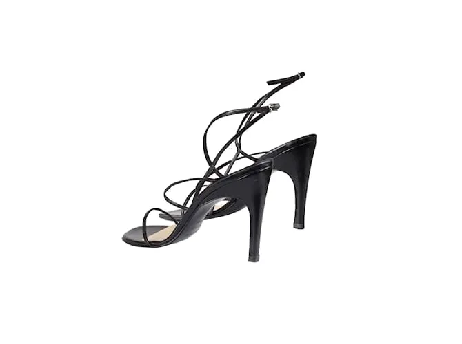 Sergio Rossi Black Strappy Heels