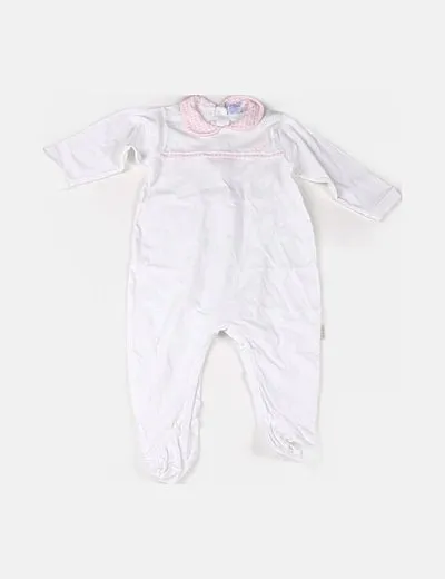 White pajama with collar detail - Babidu