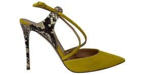 Yellow Casadei Heels