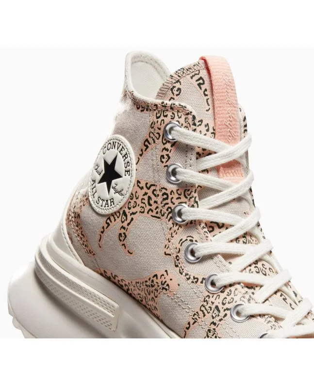 Converse Run Star Legacy CX Platform Animal Abstract Coral-White Shoes