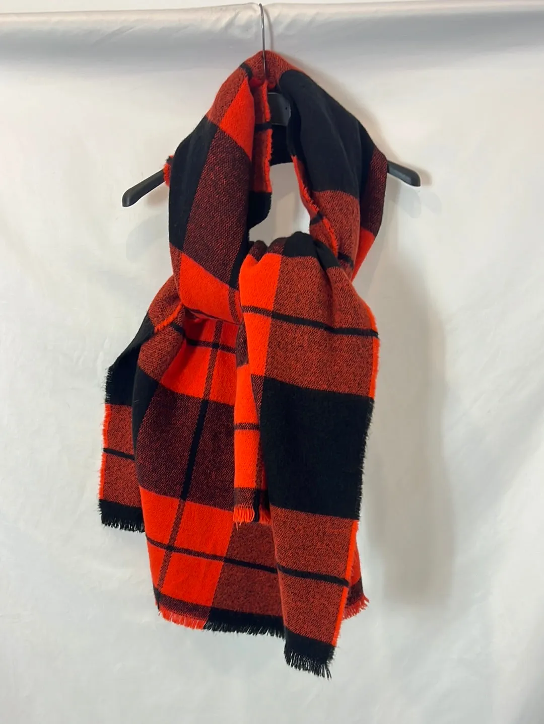 ZARA Checked Oversized Scarf